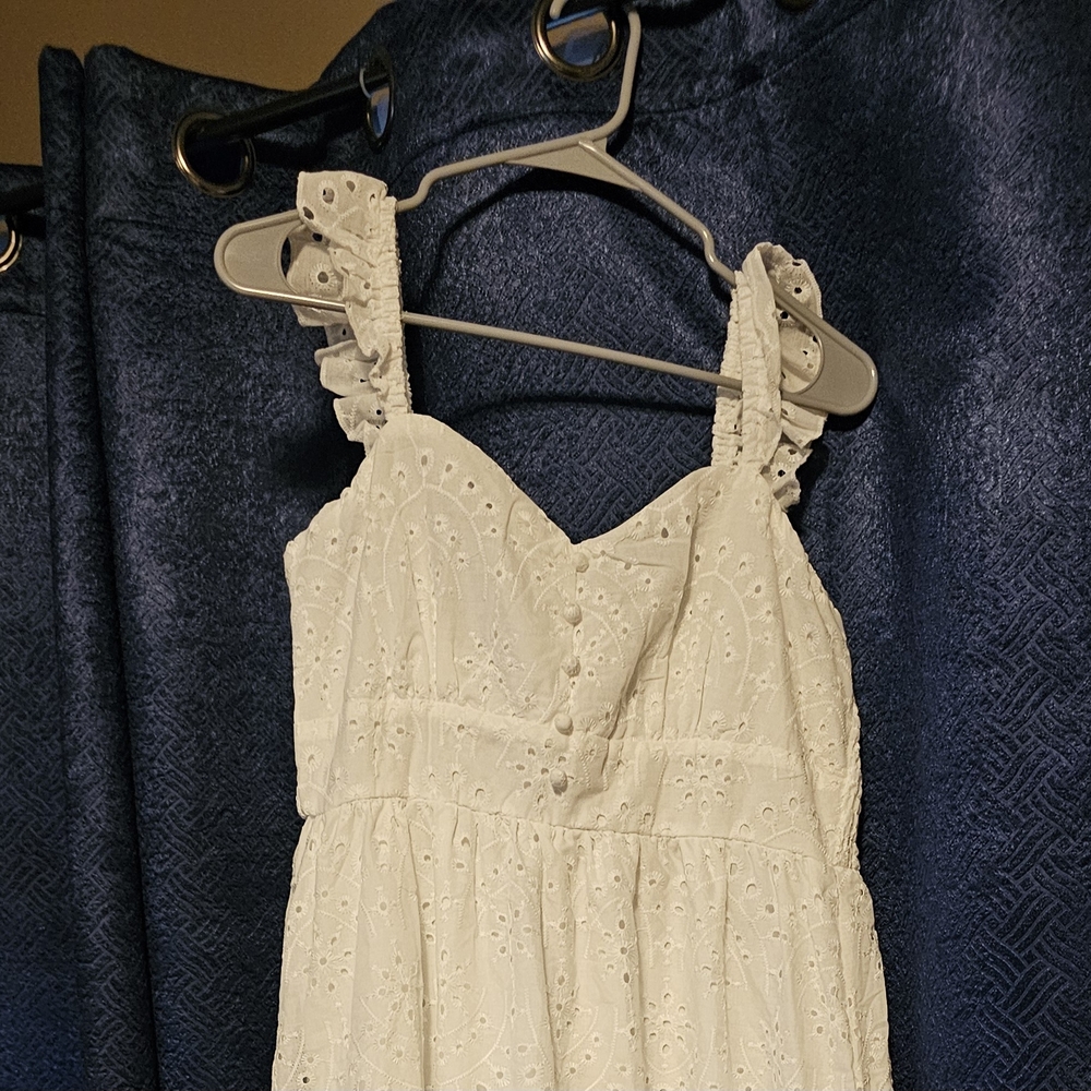 White Eyelet Sundress